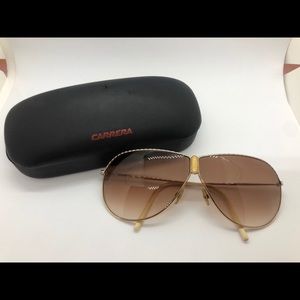 SALE!🕶 Carrera Sunglasses in Gold and White